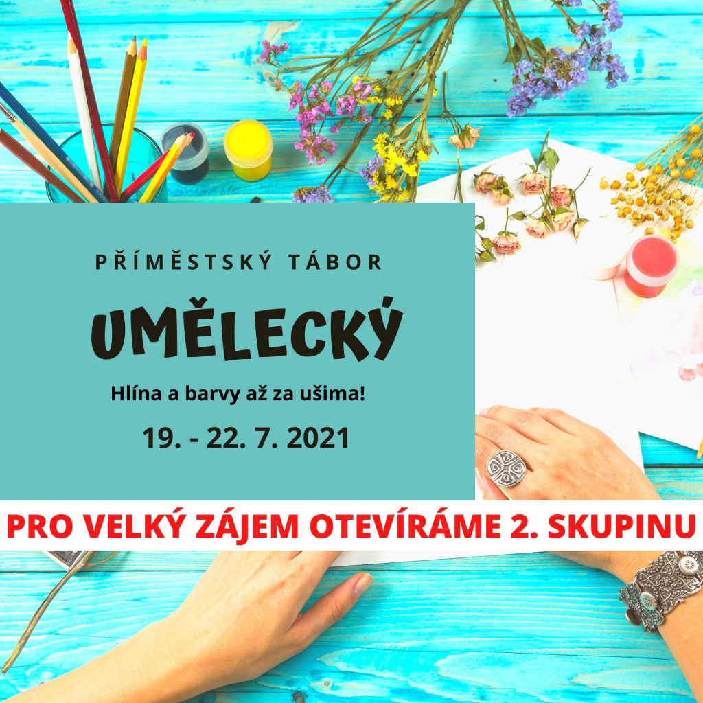 Příměstský tábor UMĚLECKÝ - 2. skupina