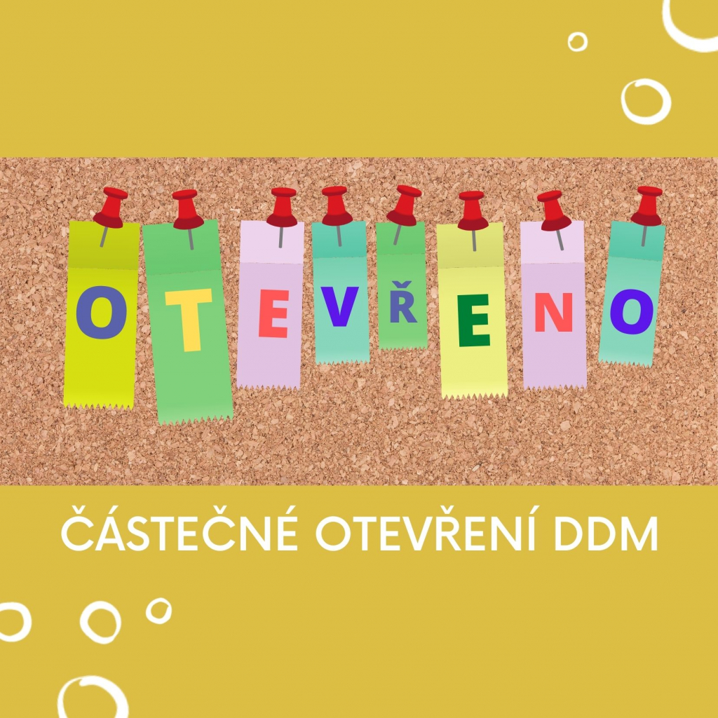 Částečné otevření DDM
