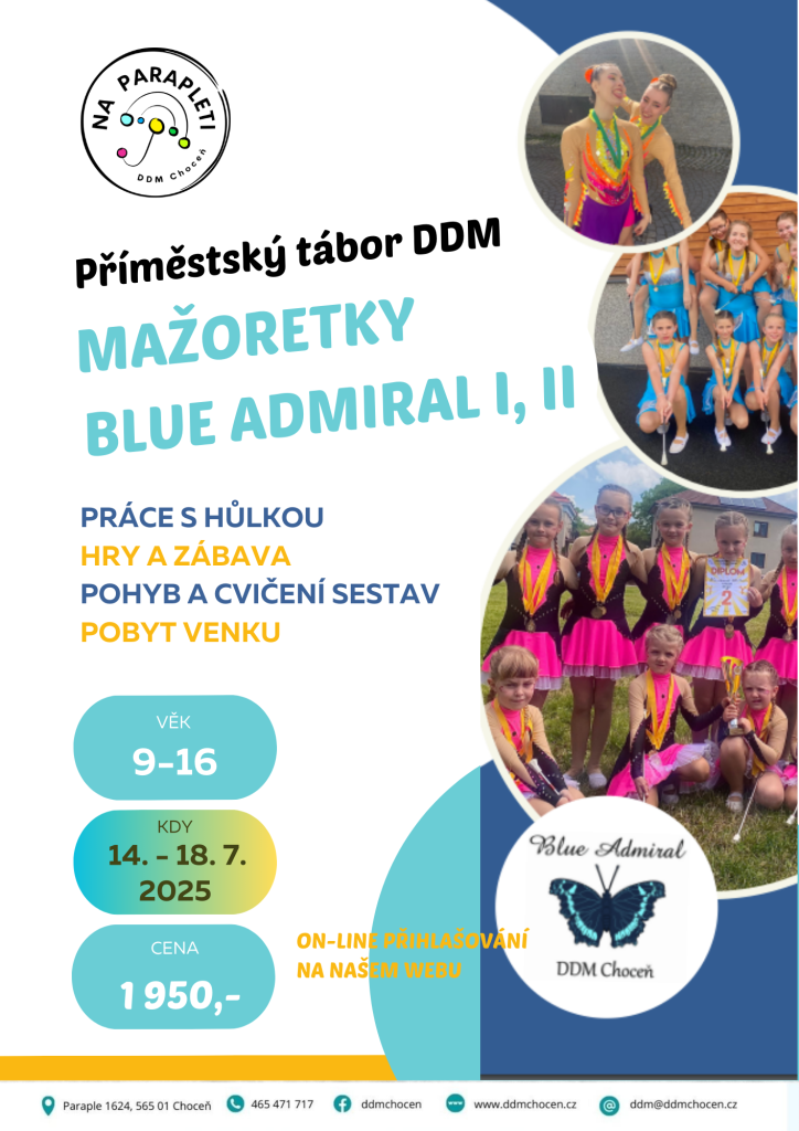 Mažoretky Blue Admiral I, II