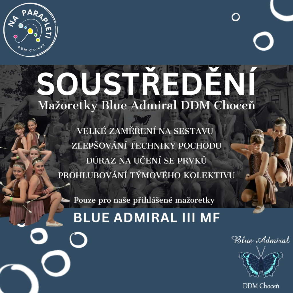 Soustředění Blue Admiral III MF