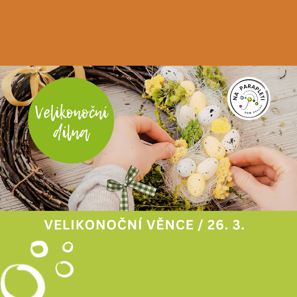 Velikonoční dílna - věnce