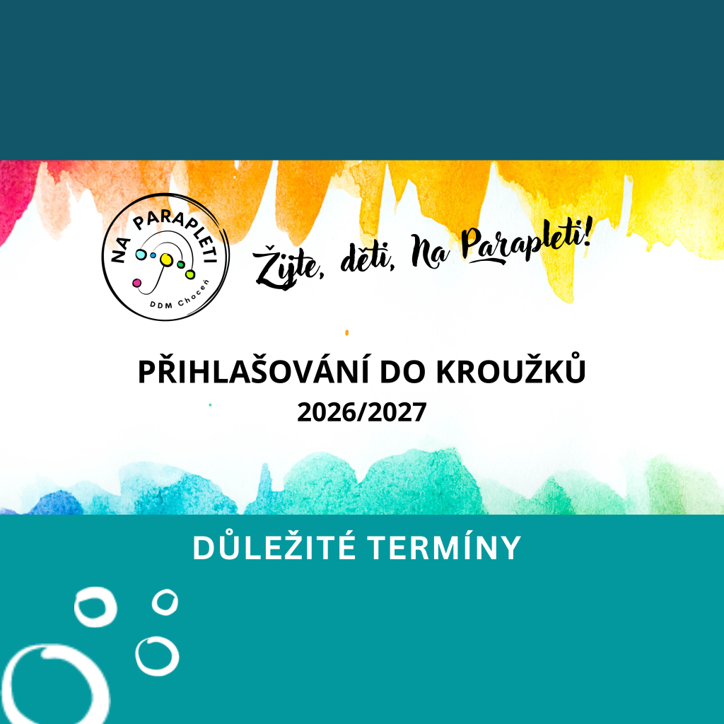 Přihlašování do kroužků