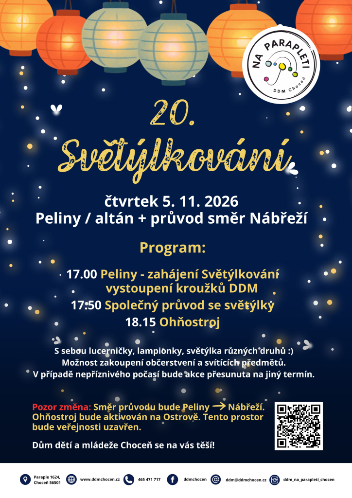Světýlkování 2026