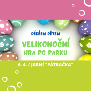 Velikonoční hra po parku