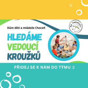 HLEDÁME VEDOUCÍ KROUŽKŮ