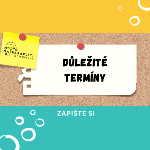 Důležité termíny 2025/2026