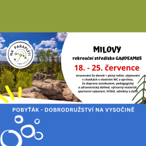 LETNÍ POBYTOVÝ TÁBOR 2026